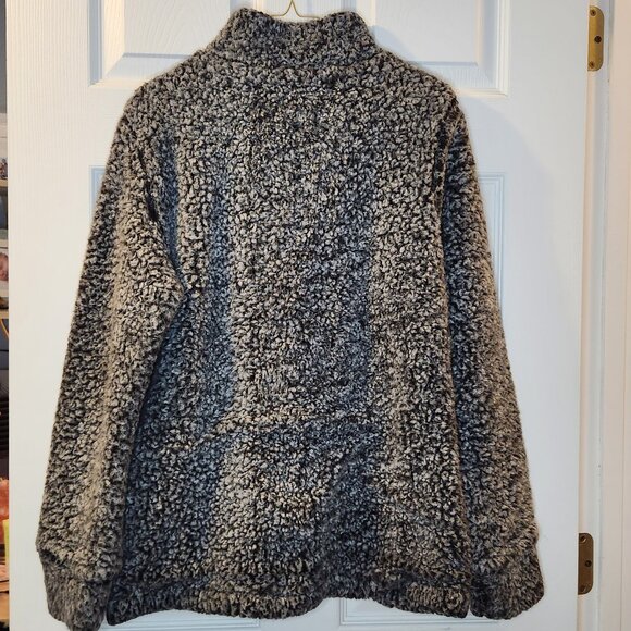 Weatherproof Vintage Cozy Gray Fuzzy Pullover Womens Medium - Picture 7 of 11